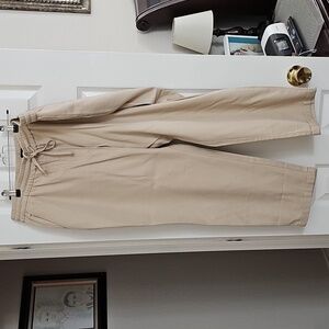 J Crew Beige Drawstring Pants